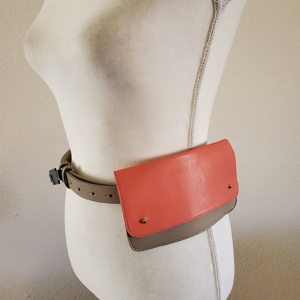 Free Press Trouser Fit Belt Bag Pouch Fold purse